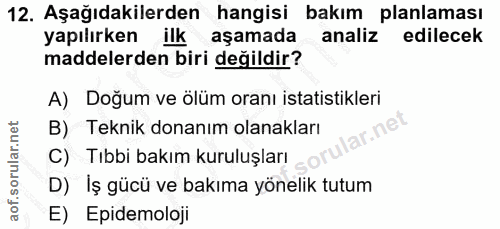 Soru 12