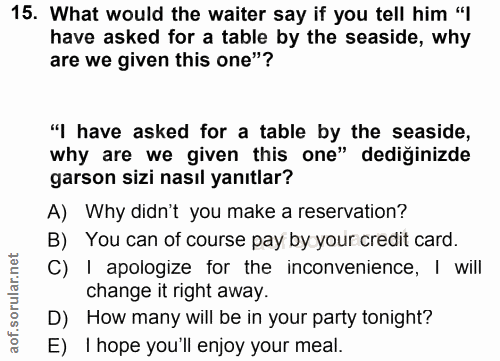 Soru 15