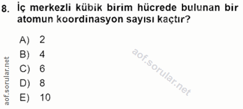 Soru 8