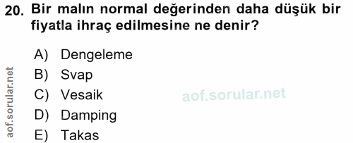 Soru 20