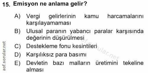 Soru 15