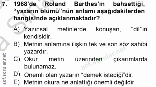 Soru 7