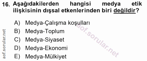 Soru 16