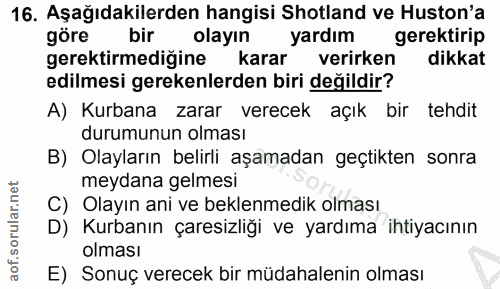 Soru 16