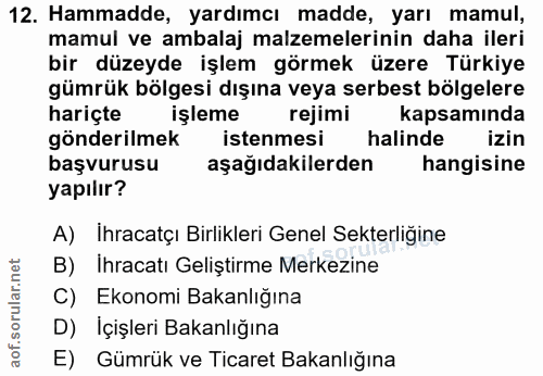 Soru 12