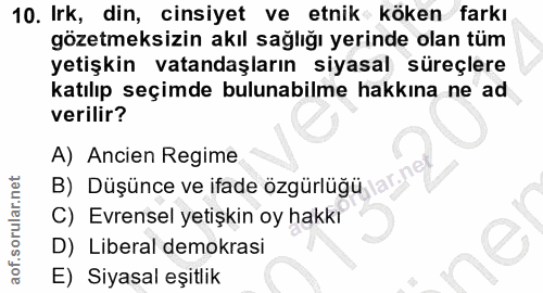 Soru 10