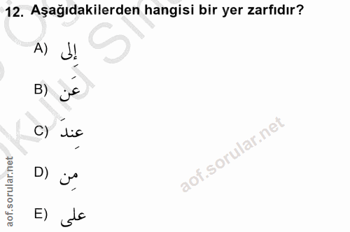 Soru 12