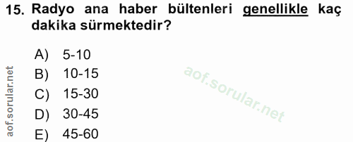 Soru 15