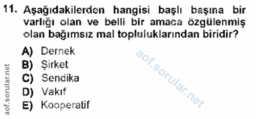 Soru 11