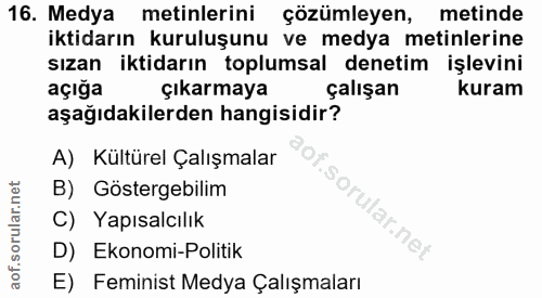 Soru 16