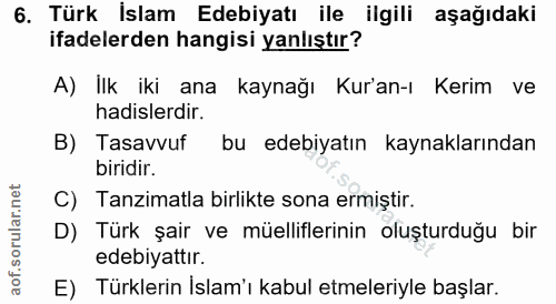 Soru 6