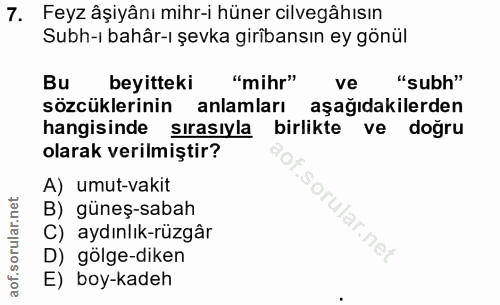 Soru 7