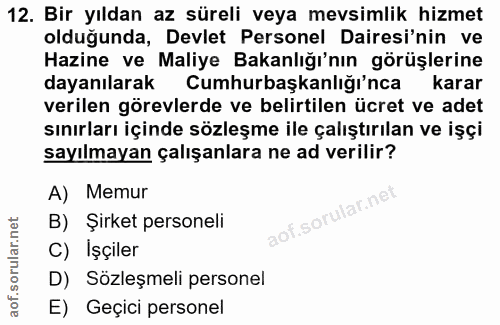 Soru 12