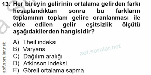 Soru 13