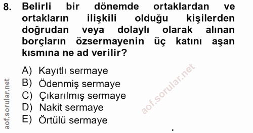 Soru 8