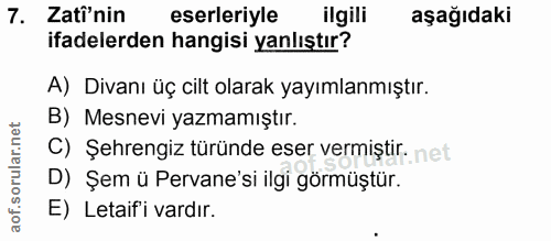 Soru 7