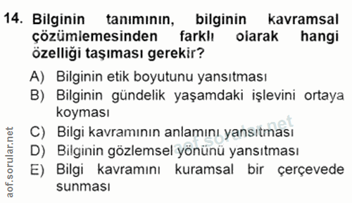 Soru 14
