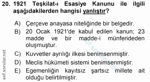 Soru 20