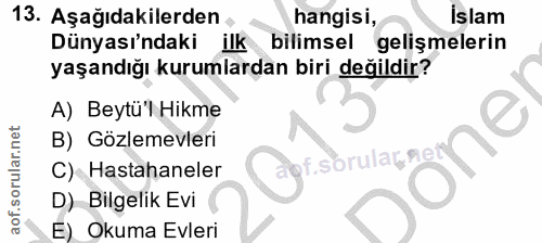 Soru 13