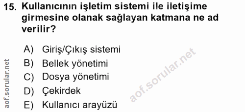 Soru 15