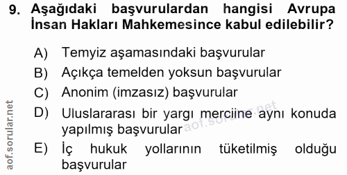Soru 9