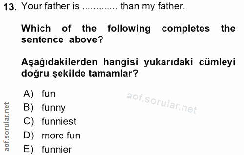 Soru 13