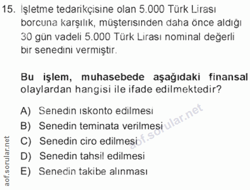 Soru 15