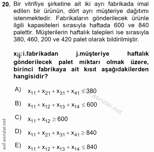 Soru 20