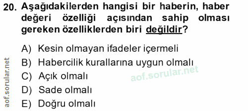 Soru 20