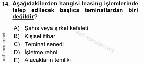 Soru 14