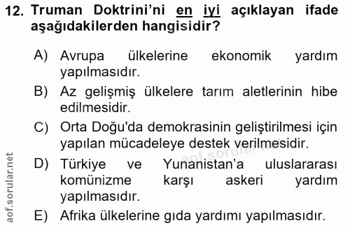 Soru 12