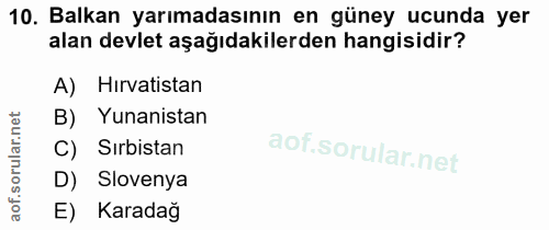 Soru 10