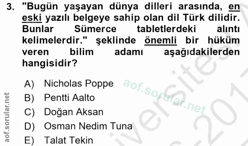 Soru 3