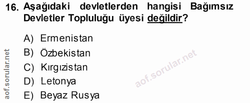 Soru 16