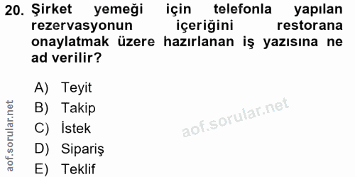 Soru 20