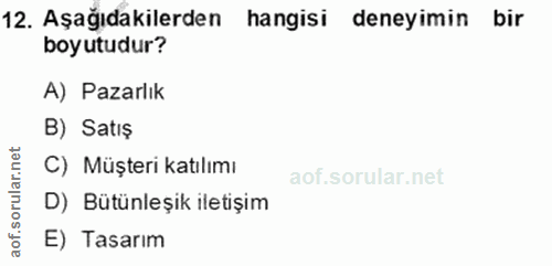 Soru 12