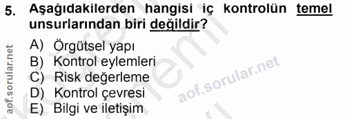 Soru 5