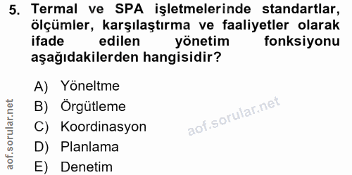 Soru 5