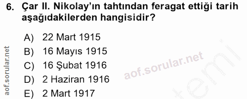 Soru 6