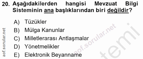 Soru 20