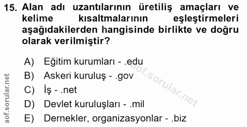 Soru 15