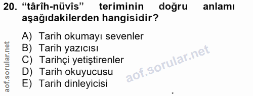 Soru 20