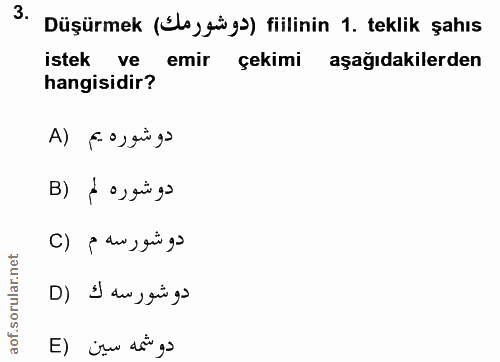 Soru 3