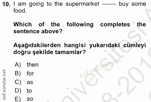 Soru 10