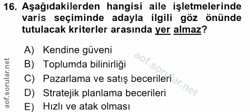 Soru 16