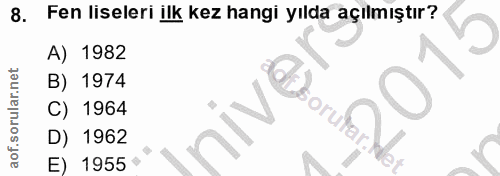 Soru 8