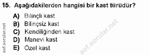 Soru 15