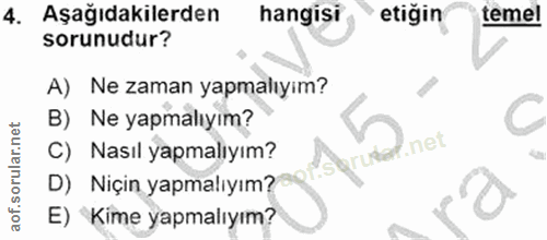 Soru 4