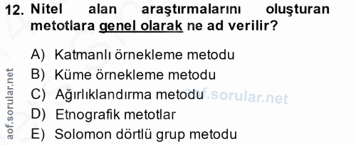 Soru 12