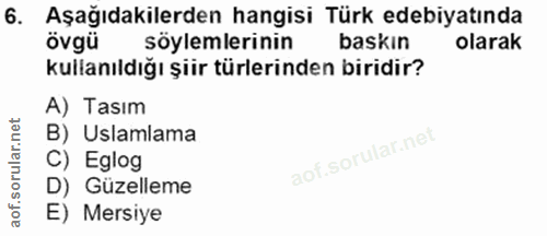 Soru 6